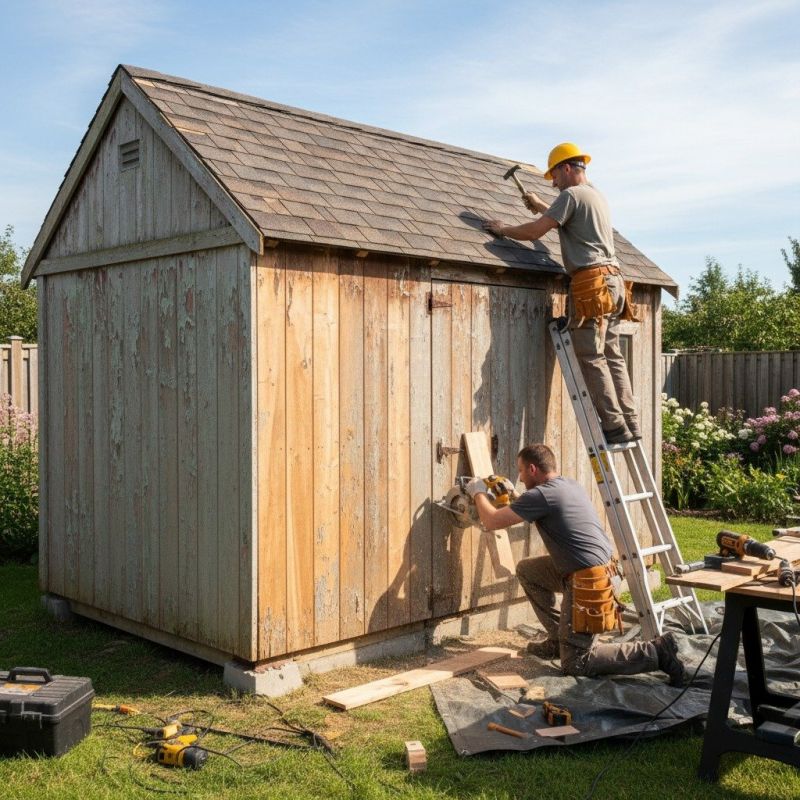 Common Signs Your Shed, Barn, Or Gazebo Needs Professional Repairs